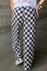Pep Talk Checker Knit Pants