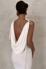Meliora One Shoulder Backless Maxi Dress | Dress In Beauty