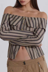 Emra Off The Shoulder Shirt