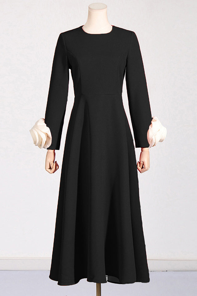 Alyvia Flower Embellished Midi Dress | Dress In Beauty