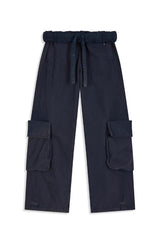 OPEN YY Washed Rolled Cargo Pants