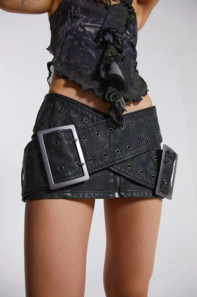 Denim Assassin Micro Mini Skirt | Dress In Beauty