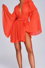 Alexandra Pleated Mini Dress | Dress In Beauty