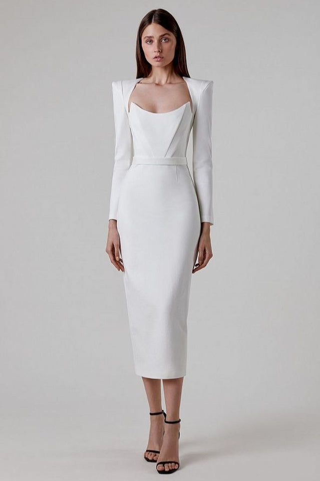 Delilah Bandage Midi Dress | Dress In Beauty