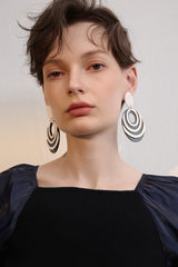 Geometric Drop Earrings | Dress In Beauty