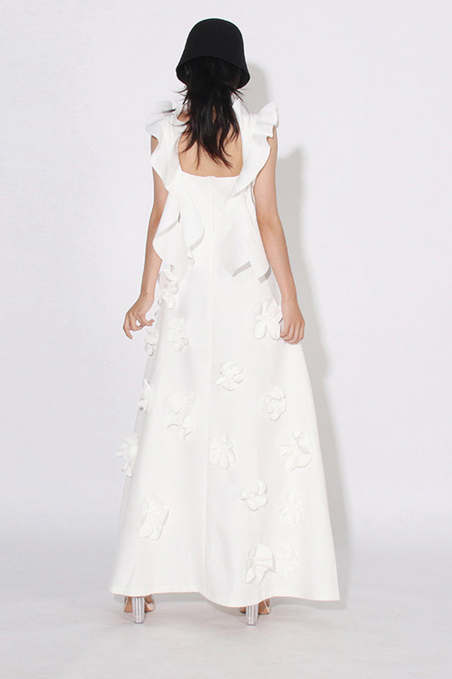 Bracha 3D Flower Maxi Dress | Dress In Beauty