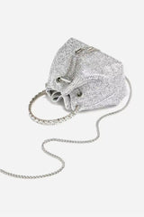 Mattea Crystal Embellished Bucket Bag