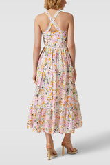 Paige Fiori Midi Dress