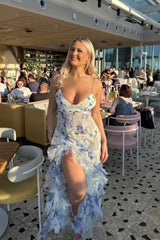 NOÉMIE Ruffled Floral Print Midi Dress | Dress In Beauty