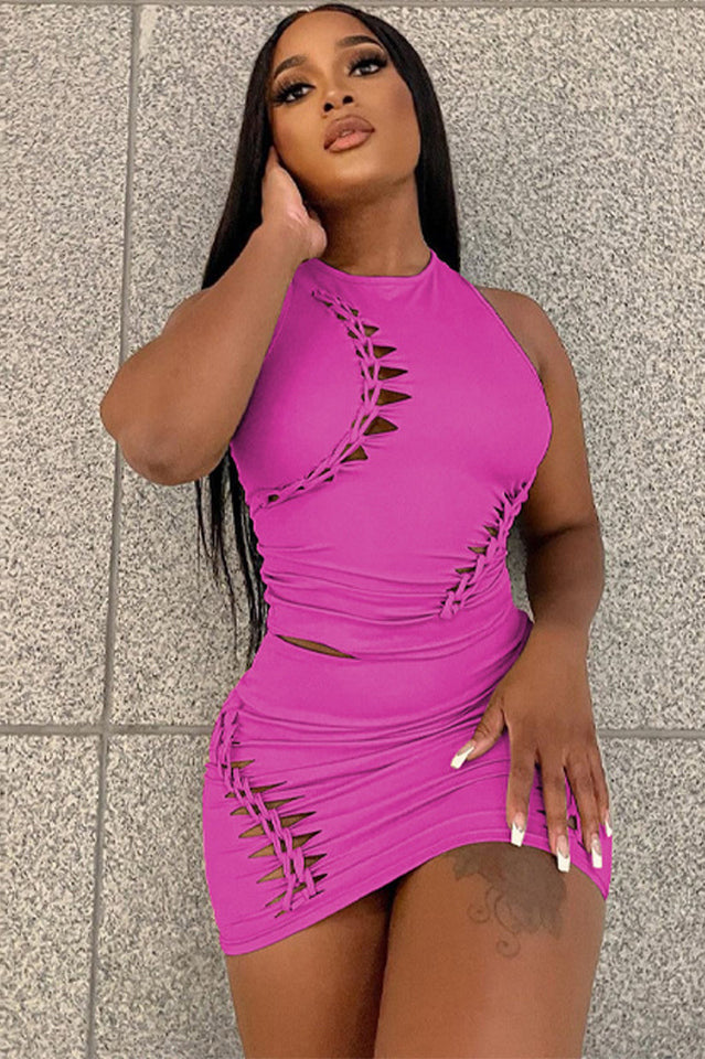 Hollow Out Bodycon Skirt Set | Dress In Beauty