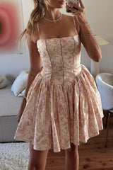 Ysabella Stretch Cotton Mini Sundress