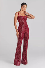 Lucinda Gold Jumpsuit | Dress In Beauty