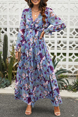 Abstract Art Tiered Maxi Dress | Dress In Beauty