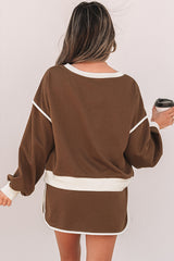 Rosey Red Pullover & Skort Set