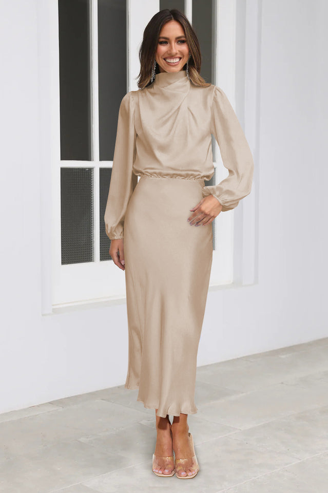 From The Source High Neck Bridal Dress | Dress In Beauty