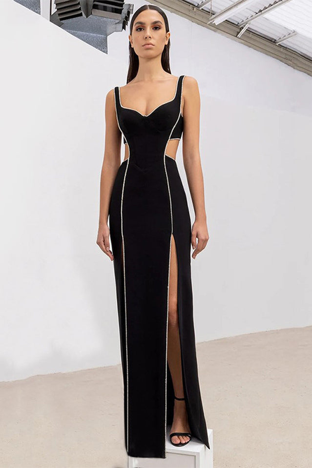 Martha Black High Slits Dress | Dress In Beauty