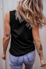 Lambert Half Button Tank Top
