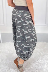 Camo Print Harem Jogger Pants | Dress In Beauty