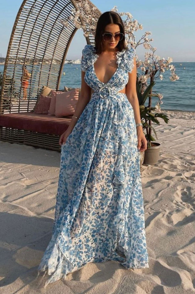 skye floral maxi dress Altar'd State Skye Floral Maxi Dress at CoolSprings Galleria in Franklin, TN
