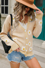 Floral Print Long Sleeve Sweater | Dress In Beauty