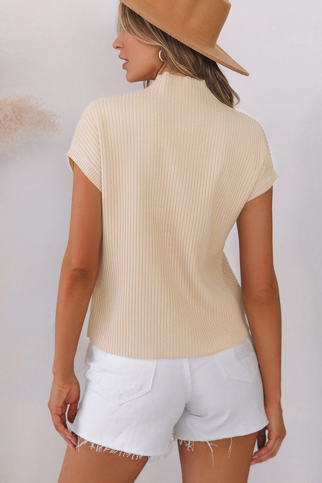 Apollo Short Sleeve Knit Sweater | Dress In Beauty