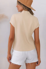 Apollo Short Sleeve Knit Sweater | Dress In Beauty