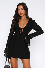 Surround Sound Mesh Mini Dress | Dress In Beauty