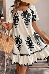 Vacation Bohemian Mini Dress