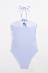 Flower Decoration One Piece Swimsuit | Dress In Beauty