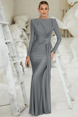 Amanda Twist Front Maxi Dress