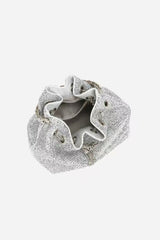 Mattea Crystal Embellished Bucket Bag