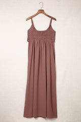 Mauve Boho Maxi Dress