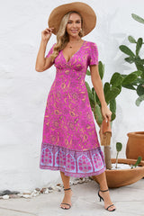 Kamoni Floral Print Boho Maxi Dress | Dress In Beauty