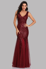Adeline Sparkly Sequin Fishtail Gown | Dress In Beauty