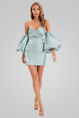Alexandrine Puff Sleeve Mini Dress | Dress In Beauty
