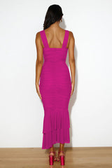 Nadia Ruched Fishtail Maxi Dress | Dress In Beauty
