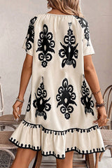 Vacation Bohemian Mini Dress