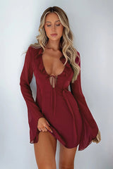 Surround Sound Mesh Mini Dress | Dress In Beauty