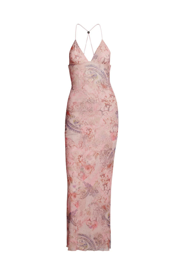 Butterfly Backless Midi Dress | Dress In Beauty