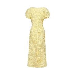 Molly Floral Applique Midi Dress | Dress In Beauty