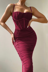 Lilian Corset Midi Dress | Dress In Beauty