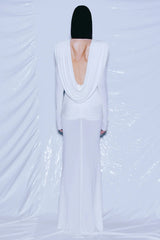Draped Cowl Neck Maxi Dress | Dress In Beauty