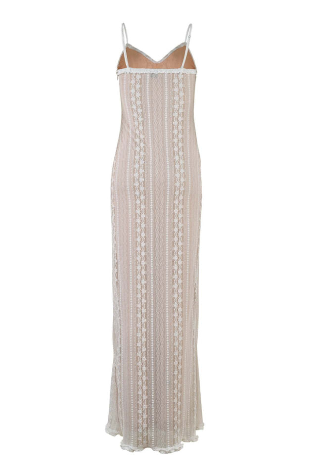 Lace V Neck Slit Two-Piece Dress | Dress In Beauty
