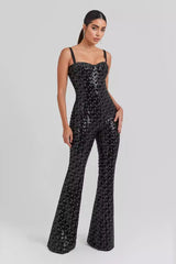Lucinda Gold Jumpsuit | Dress In Beauty