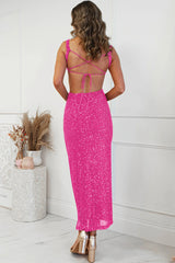 Lulana Sequin Midi Dress | Dress In Beauty
