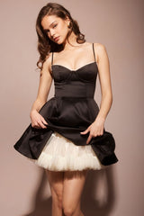 Mademoiselle Ballerina Pink Tulle Mini Dress | Dress In Beauty