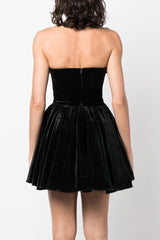 Macrouli Floral Velvet Off Shoulder Mini Dress | Dress In Beauty