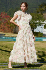 Maxine Floral Embroidery Sleeveless Maxi Dress | Dress In Beauty