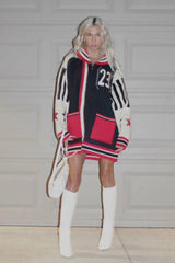 Team 23 Knitted Zip Through | Dress In Beauty