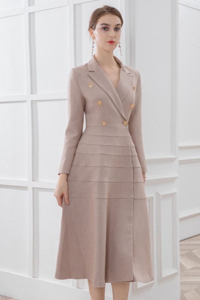 Vansa Long Sleeve Midi Dress | Dress In Beauty